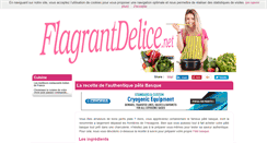 Desktop Screenshot of flagrantdelice.net